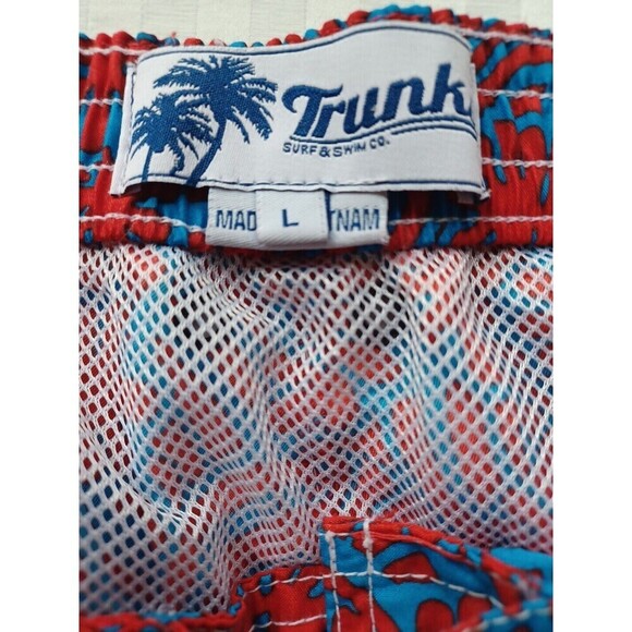 Trunks Surf & Swim boardshorts mens L lined pockets watersports tropical beach - Picture 2 of 10